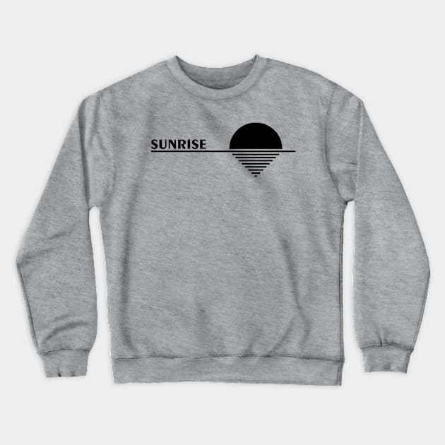 Sunrise Crewneck Sweatshirt by ganola